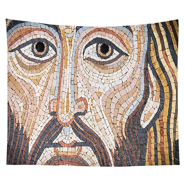 Home & Garden Home Decor | Cross Jesus Wall Tapestry Art Decor Blanket Curtain Hanging Home Bedroom Living Room Dorm Decoration 