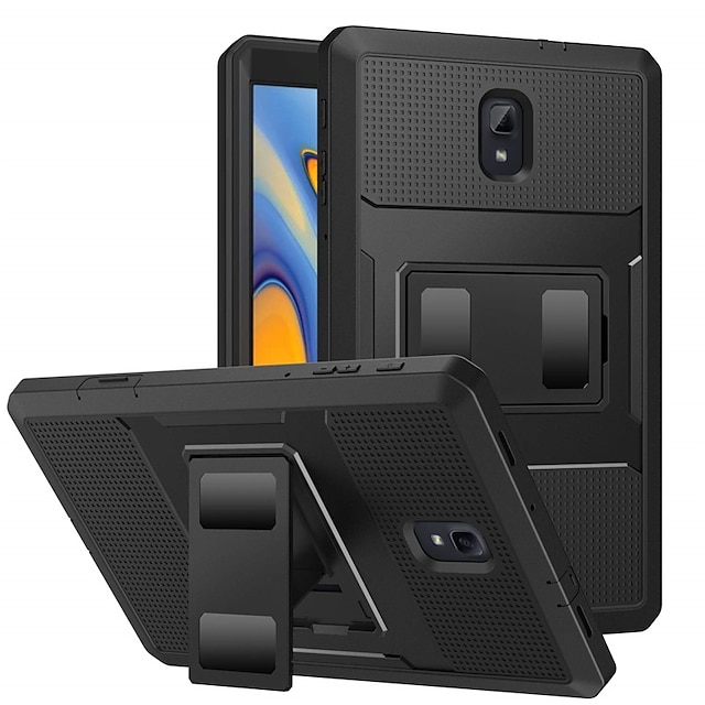 

Tablet Case Cover For Galaxy Tab A Case Heavy Duty Shockproof Full Body Rugged Protective Cover Built-in Screen Protector Compatible with Samsung Galaxy Tab A 10.5 Inch SM-T590/T595/T597 Tablet - Black