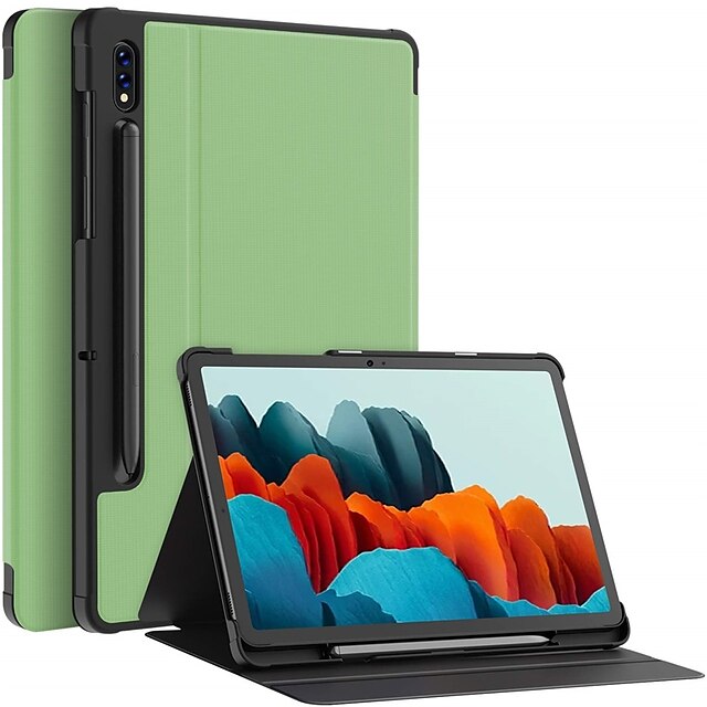 

Case for Samsung Tab S8 2022 S7 2020 -Premium Shock Proof Stand Folio Case Multi- Viewing Angles Hard PC Back Cover for Galaxy Tab S8 11 inch Tablet SM-X700/X706/T870/T875/T878 Teal