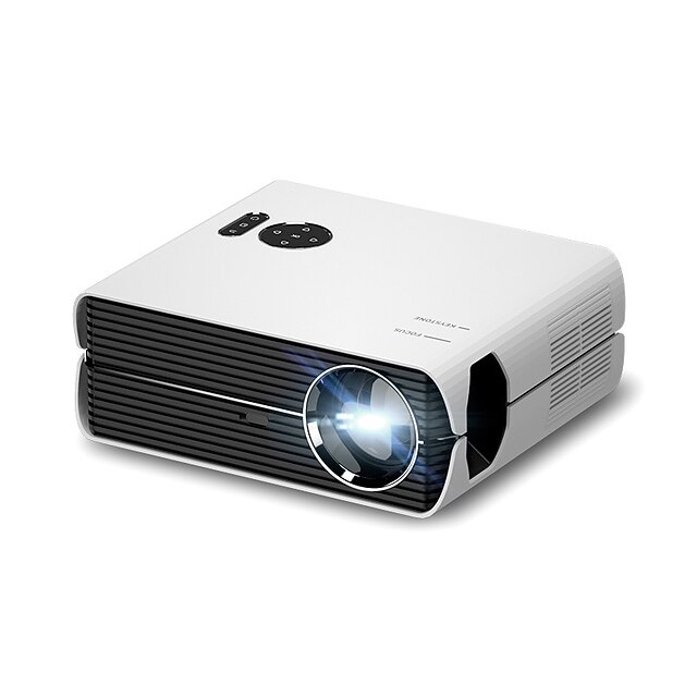 

Factory Outlet RD-838 LCD Projector Manual Focus WiFi Bluetooth Projector Video Projector for Home Theater 1080P (1920x1080) 3800 lm Android 9.0 Compatible with iOS and Android HDMI USB