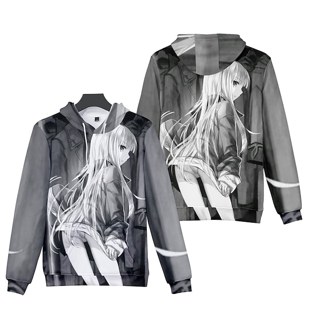 

Inspired by She Professed Herself Pupil of The Wiseman Mira Hoodie Cartoon 100% Polyester Anime Harajuku Graphic Kawaii Hoodie For Men's / Women's / Couple's