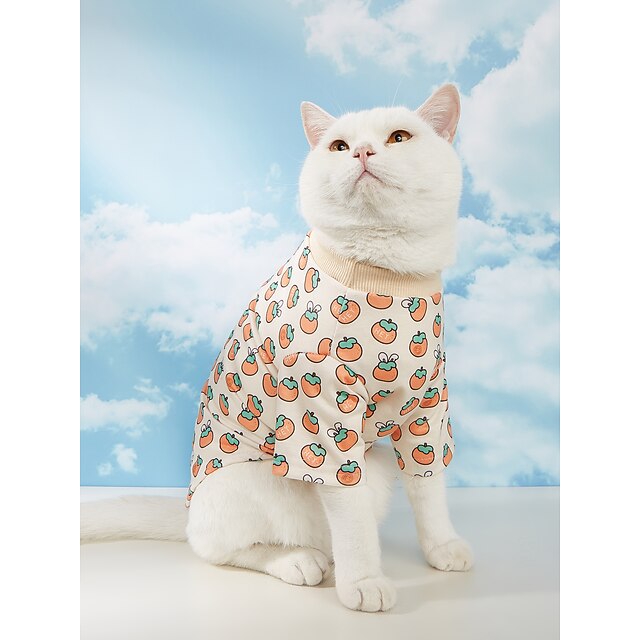 

Dog Cat Shirt / T-Shirt Fruit Leisure Simple Style Casual / Daily Dog Clothes Puppy Clothes Dog Outfits Soft Yellow Costume for Girl and Boy Dog Polyster XL