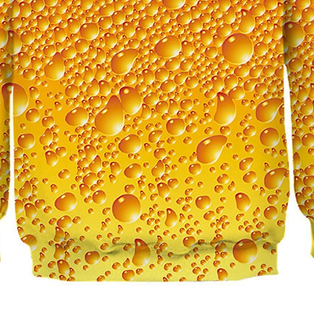 Baby & Kids Boys Clothing | Kids Boys Hoodie Long Sleeve 3D Print Optical Illusion Pocket Yellow Children Tops Fall Winter Activ