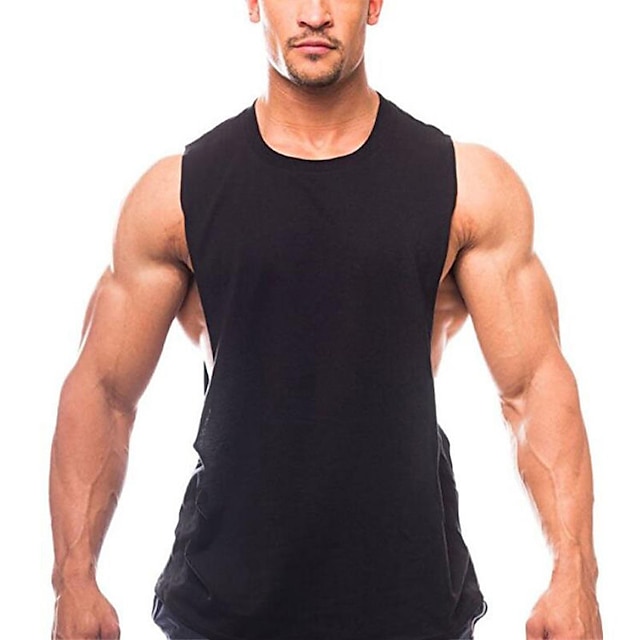 Sports & Outdoors Running, Jogging & Walking | Mens Sleeveless Running Tank Top Tee Tshirt Top Athletic Breathable Quick Dry Moi