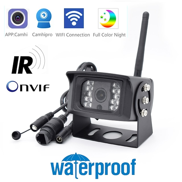  8G TF Card 1920P 1080P Mini Waterproof IP66 IR-Cut Night Vision IP Camera Wifi Outdoor Car & Vehicle Fleet & Bird Nest
