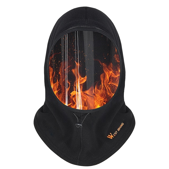 

WEST BIKING Balaclava Solid Color Winter Sports Bike / Cycling Black Grey Winter for Unisex Adults' Bike / Cycling Solid Color 1 pc / Micro-elastic