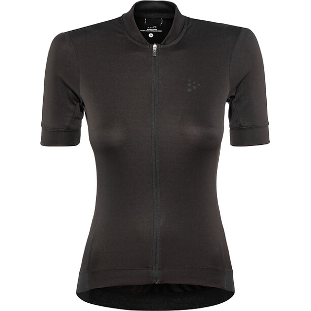 

21Grams Women's Short Sleeve Cycling Jersey Summer Spandex Black Grey Rose Red Solid Color Bike Top Mountain Bike MTB Road Bike Cycling Quick Dry Moisture Wicking Sports Clothing Apparel