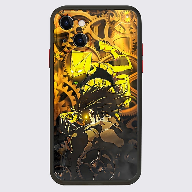 

JoJo's Bizarre Adventure Phone Case For Apple iPhone 13 Pro Max 12 11 SE 2020 X XR XS Max 8 7 Unique Design Protective Case Shockproof Dustproof Back Cover TPU