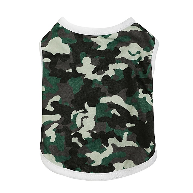 

Pet Vests Dog Clothes Love Heart Star Dog Pattern Pet T-shirts Breathable Sleeveless Puppy Costume Dog Pet Shirts