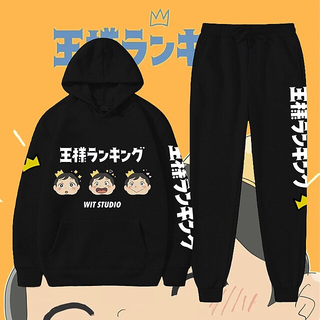 

Inspired by Ranking of Kings Bojji Pants Outfits 100% Polyester Anime Harajuku Graphic Kawaii Pants For Men's / Women's / Couple's / Hoodie / Hoodie