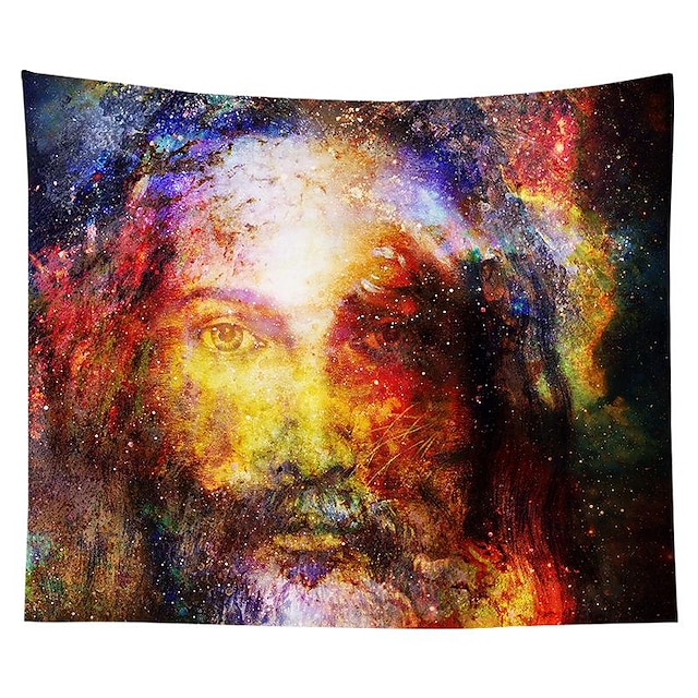 Home & Garden Home Decor | Cross Jesus Wall Tapestry Art Decor Blanket Curtain Hanging Home Bedroom Living Room Dorm Decoration 