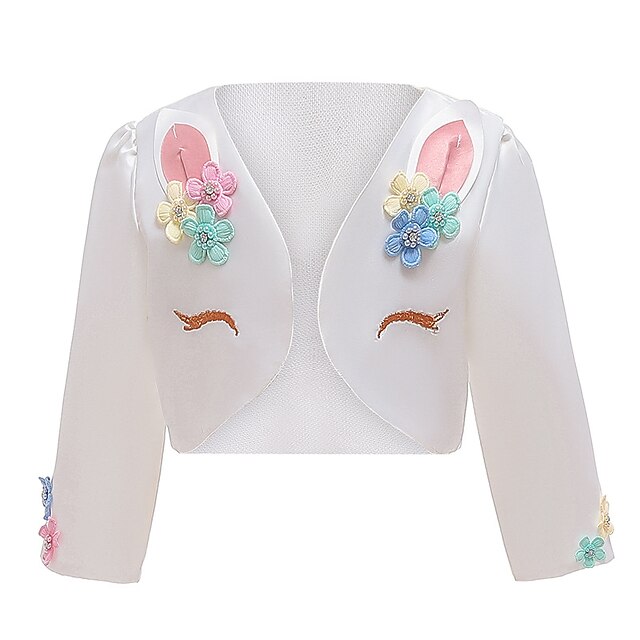 

Bunny Cosplay Costume Easter Costume Girls' Movie Cosplay Sweet White Top Children's Day Masquerade Polyester