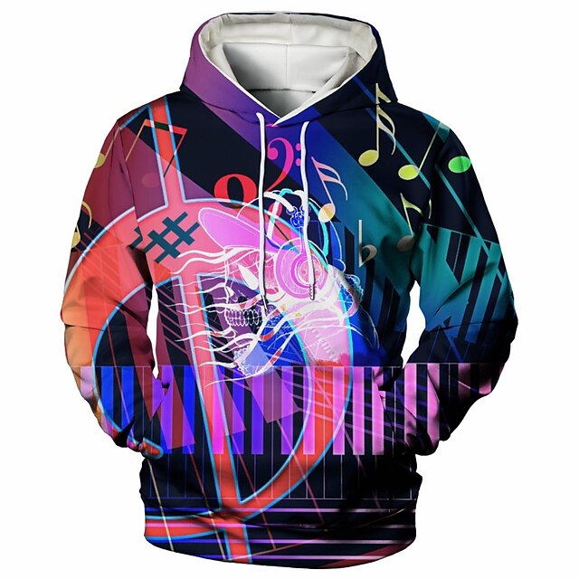 

Men's Pullover Hoodie Sweatshirt Graphic Casual Daily Weekend 3D Print Casual Hoodies Sweatshirts Red