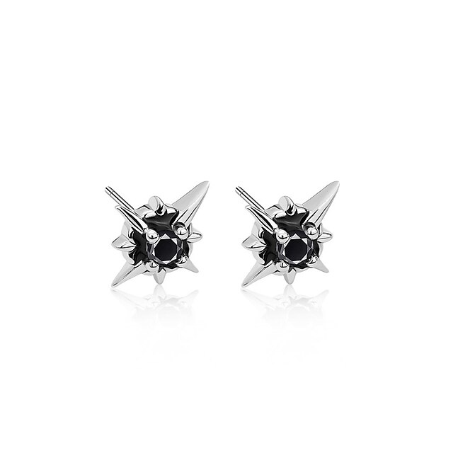 Shoes & Bags Fashion Accessories | Mens Womens Stud Earrings Retro Star Vintage Modern Cute Sweet S925 Sterling Silver Earrings 