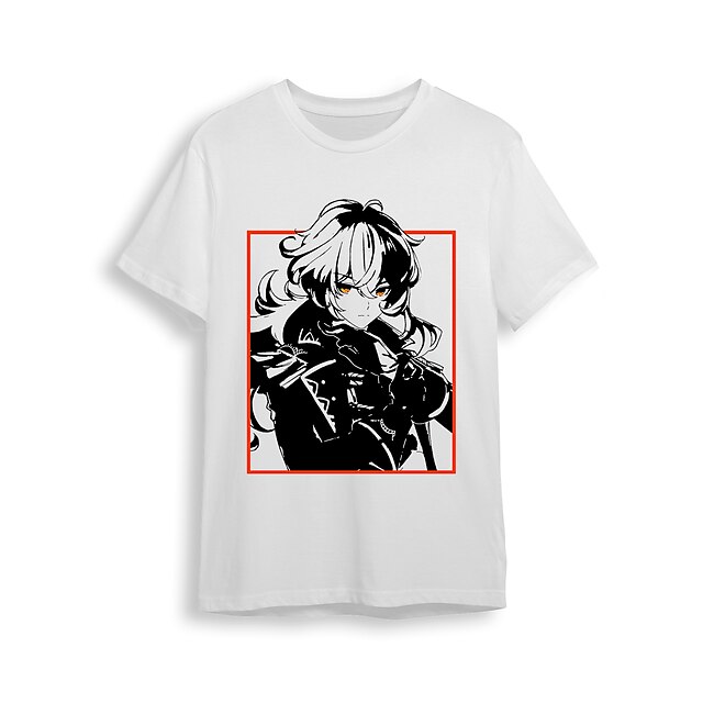 

Inspired by Genshin Impact Ying T-shirt Cartoon 100% Polyester Anime Harajuku Graphic Kawaii T-shirt For Men's / Women's / Couple's
