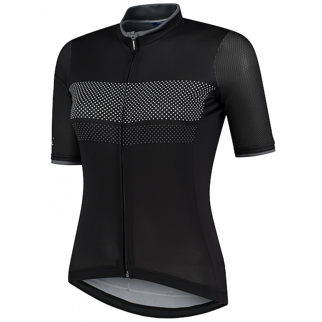 

21Grams Women's Short Sleeve Cycling Jersey Summer Spandex Green Black Purple Polka Dot Bike Top Mountain Bike MTB Road Bike Cycling Quick Dry Moisture Wicking Sports Clothing Apparel / Stretchy