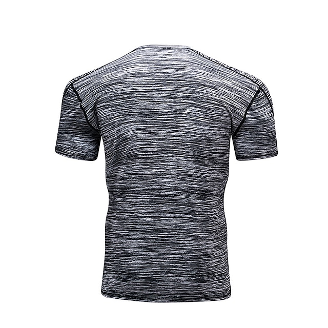 Sports & Outdoors Running, Jogging & Walking | Mens Compression Shirt Running Base Layer Top Athletic Athleisure Summer Spandex 