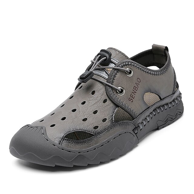 

Men's Loafers Slip-Ons Casual Daily Walking Shoes Mesh Black Gray Khaki Spring Summer