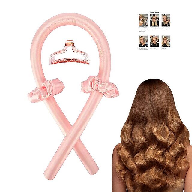 

Heatless Hair Curlers Rollers Heatless Curling Rod For Long Hair Curls No Heat Curling Ribbon Hair Roller Kit Bow Tools You Can Sleep In Soft Foam Curling Rods Overnight For Women