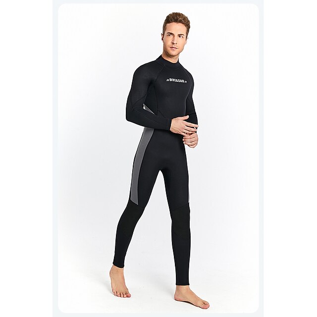 Sports & Outdoors Surfing, Diving & Snorkeling | Dive&Sail Mens Full Wetsuit 3mm SCR Neoprene Diving Suit Thermal Warm Windproof