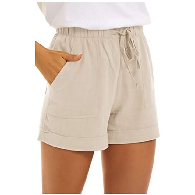 Women's High Waist Yoga Shorts 