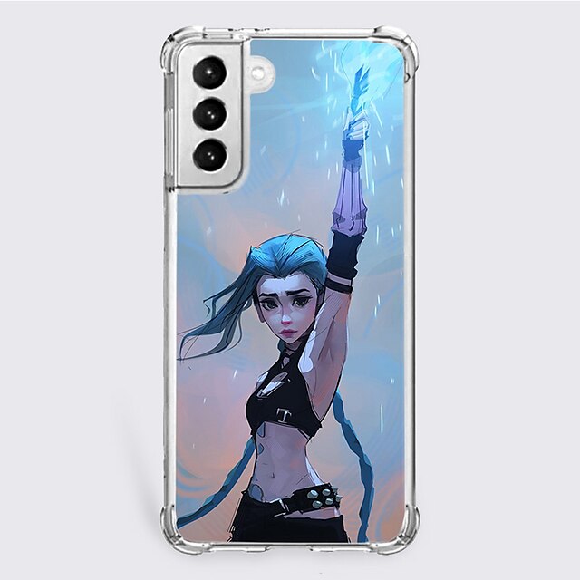 

LOL Arcane Phone Case For Samsung Galaxy S22 S21 S20 Plus Ultra FE Unique Design Protective Case Shockproof Dustproof Back Cover TPU