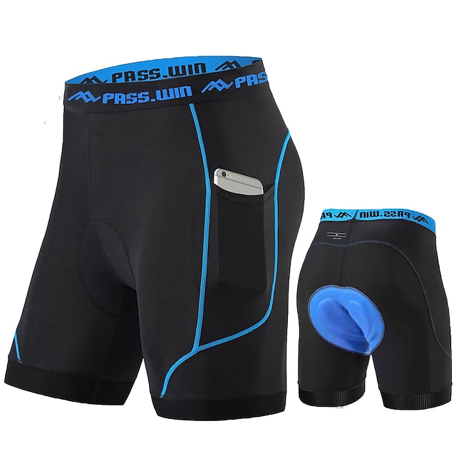  Men's Padded Bike Shorts Cycling Underwear 4D Padding Mountain Biking Bicycle Riding Biker Liner Shorts Breathable Quick Dry Spandex Polyester Clothing Apparel Bike Wear / Athleisure