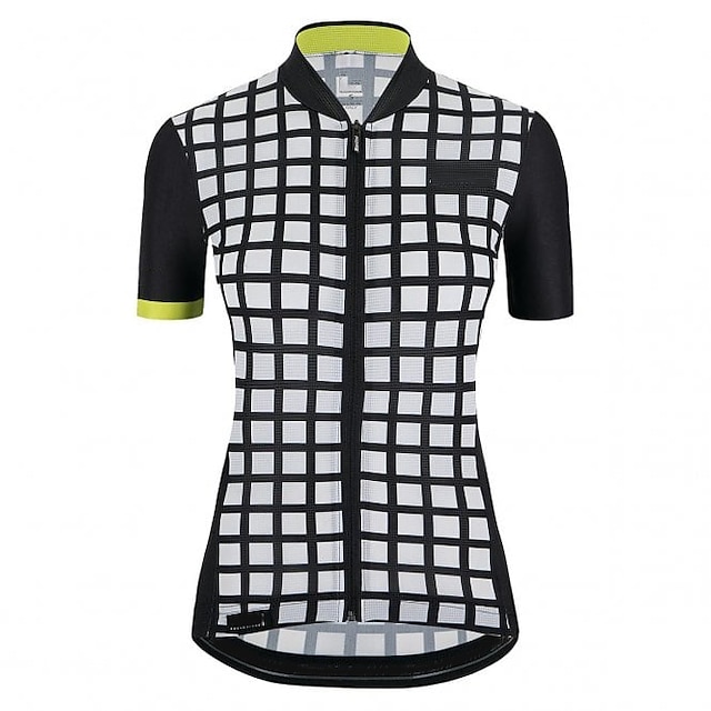 

21Grams Women's Short Sleeve Cycling Jersey Summer Spandex Black Bike Top Mountain Bike MTB Road Bike Cycling Quick Dry Moisture Wicking Sports Clothing Apparel / Stretchy / Athleisure