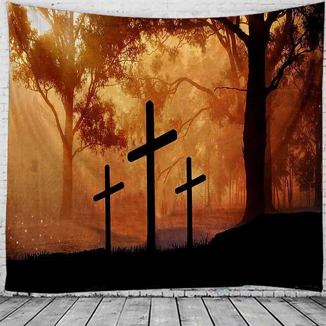 

Happy Easter Wall Tapestry Art Decor Blanket Curtain Hanging Home Bedroom Living Room Decoration