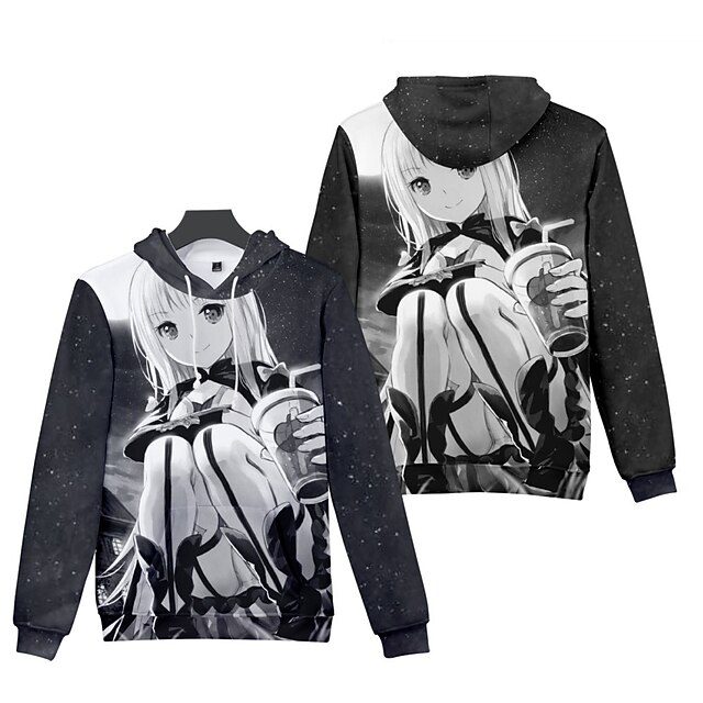 

Inspired by She Professed Herself Pupil of The Wiseman Mira Hoodie Cartoon 100% Polyester Anime Harajuku Graphic Kawaii Hoodie For Men's / Women's / Couple's