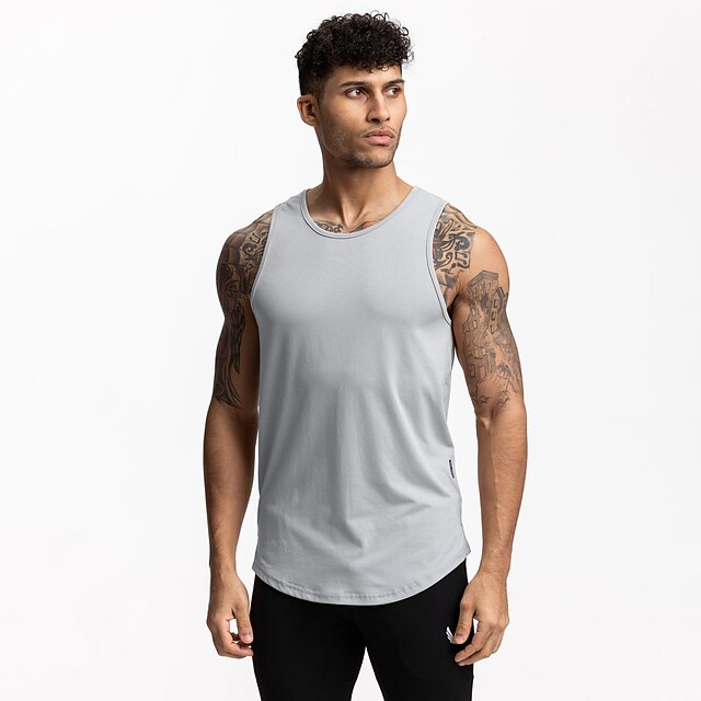 Men's Sleeveless Running Shirt Top 