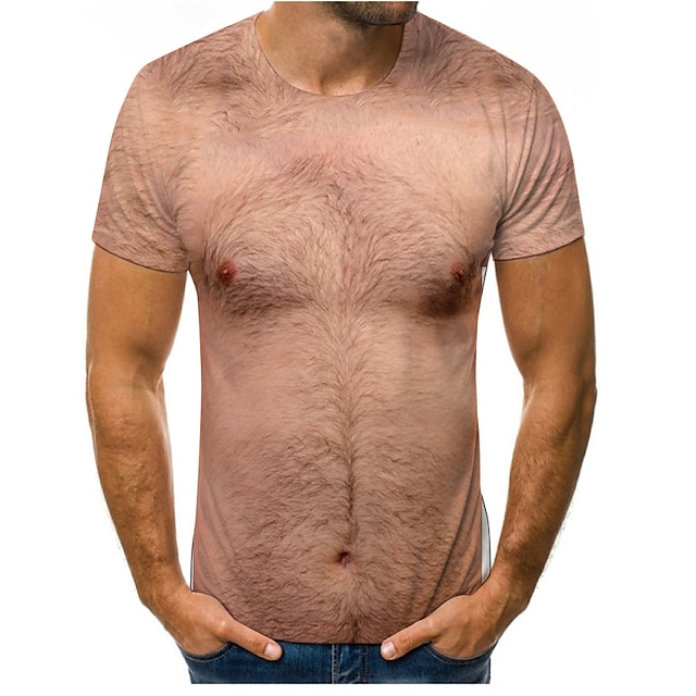 мужская футболка с круглым вырезом и коротким рукавом, повседневные топы с принтом, облегающая футболка с мышцами