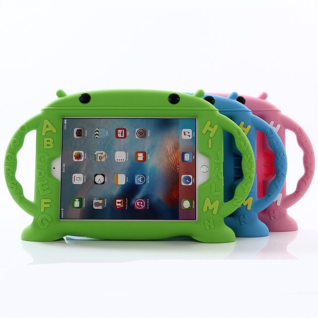

Tablet Case Cover For Apple iPad 10.2'' 9th 8th 7th iPad mini 6th Portable Shockproof Solid Colored Silicone