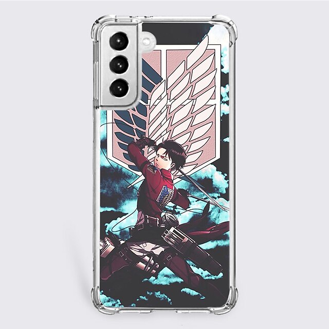 

Attack on Titan Phone Case For Samsung Galaxy S22 S21 S20 Plus Ultra FE Unique Design Protective Case Shockproof Dustproof Back Cover TPU