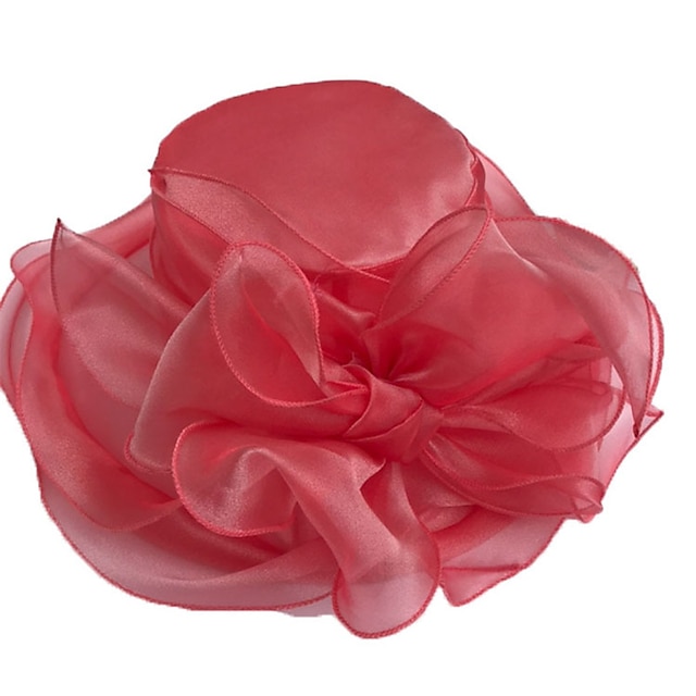 

Women's Classic Timeless Bucket Hat Sun Hat Party Dailywear Holiday Bow Ribbon bow Fuchsia Purple Hat Portable Windproof Comfort