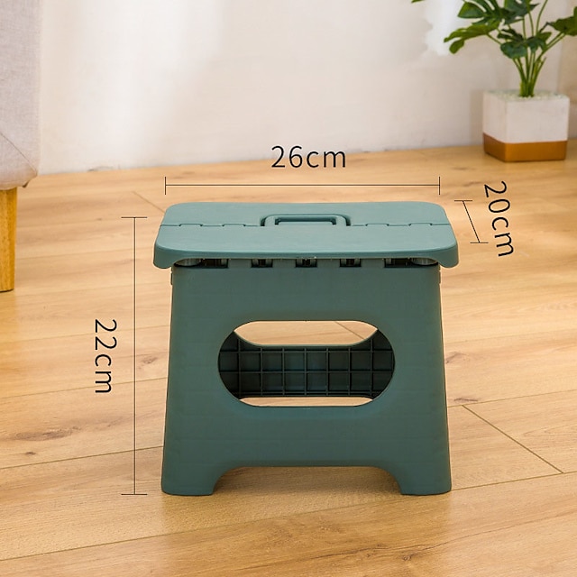 Home & Garden Home Decor | Folding Stool Plastic Household Simple Folding Stool Maza Stool Outdoor Portable Small Stool - NI1170