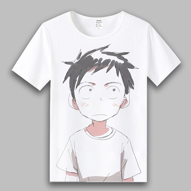 

Inspired by Teasing Master Takagi-san Takagi Nishikata T-shirt Anime 100% Polyester Anime 3D Harajuku Graphic T-shirt For Men's / Women's / Couple's