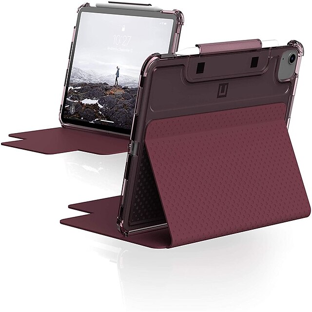 

Tablet Case Cover For Apple iPad Pro 11'' 3rd Pencil Holder Shockproof with Stand Camouflage Solid Colored PU Leather