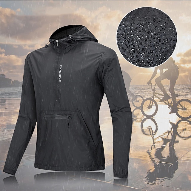 Men's Golf Jacket Rain Jacket Outdoor Waterproof Windproof Fast Dry ...