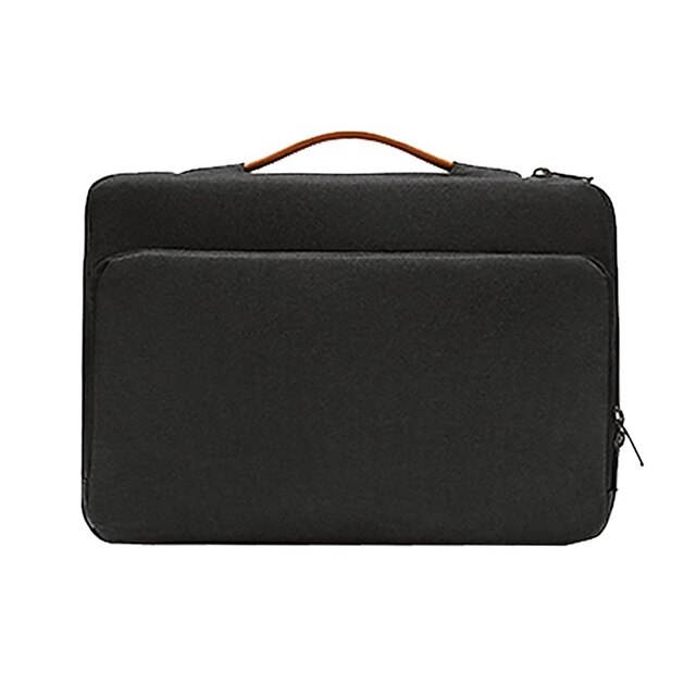 

Laptop Sleeves 14 15.6 13 inch Compatible with Macbook Air Pro, HP, Dell, Lenovo, Asus, Acer, Chromebook Notebook Carrying Case Cover Waterpoof Shock Proof With Handle Polyester Solid Color for