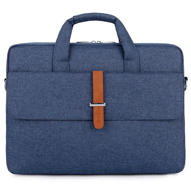 

Laptop Sleeves 13.3 14 15.6 inch Compatible with Macbook Air Pro, HP, Dell, Lenovo, Asus, Acer, Chromebook Notebook Carrying Case Cover Waterpoof Shock Proof With Handle Polyester Solid Color for