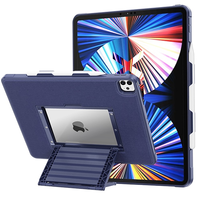 

Tablet Case Cover For Apple iPad 10.2'' 9th 8th 7th iPad mini 6th iPad Pro 11'' 3rd Portable Pencil Holder Shockproof Solid Colored PU Leather TPU Silica Gel