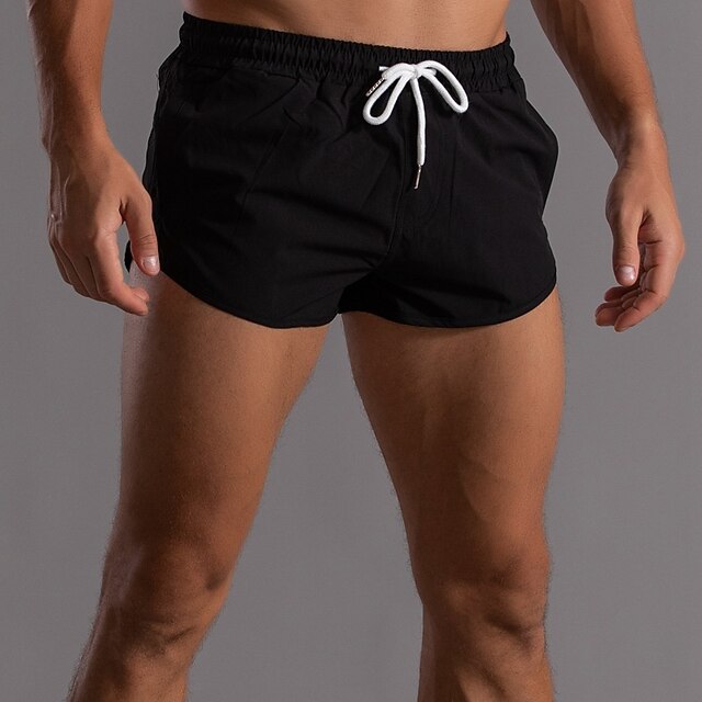

Men's Stylish Casual / Sporty Shorts Drawstring Pocket Elastic Waist Short Pants Sports Outdoor Daily Micro-elastic Solid Color Comfort Breathable Mid Waist Blue Black Khaki Dark Gray L XL XXL 3XL 4XL