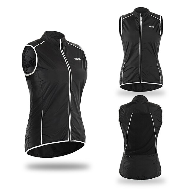 Arsuxeo Women's Cycling Vest Mountain Bike MTB Road Bike Cycling White