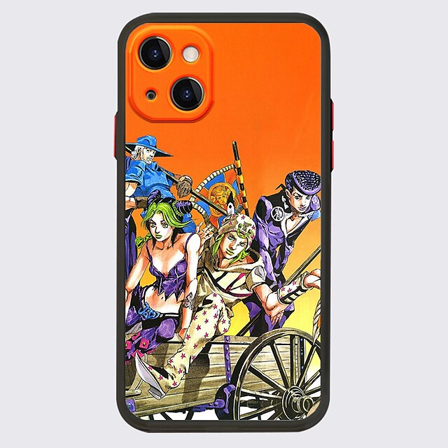 

JoJo's Bizarre Adventure Phone Case For Apple iPhone 13 Pro Max 12 11 SE 2020 X XR XS Max 8 7 Unique Design Protective Case Shockproof Dustproof Back Cover TPU