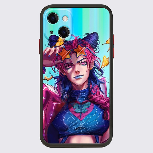 

JoJo's Bizarre Adventure Phone Case For Apple iPhone 13 Pro Max 12 11 SE 2020 X XR XS Max 8 7 Unique Design Protective Case Shockproof Dustproof Back Cover TPU