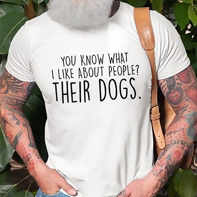 

Men's T shirt Hot Stamping Graphic Letter Crew Neck Casual Daily Print Short Sleeve Tops Lightweight Fashion Big and Tall Sports White