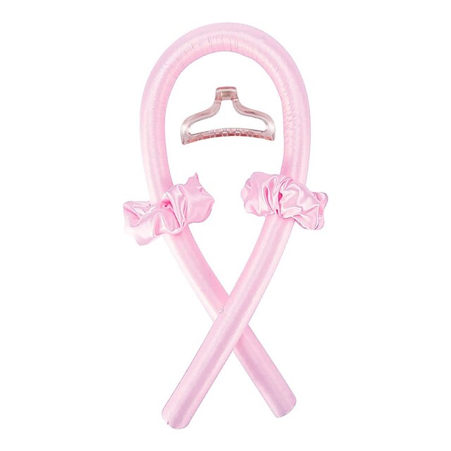 

Women Heatless Curling Rod Headband Hair Curlers to Sleep In No Heat Curl Ribbon with Hair Clips and Scrunchie Sleeping Curls Silk Ribbon Hair Rollers for Long Hair