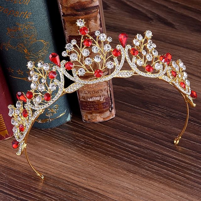  Tiara Coroa Liga Casamento Simples Noiva Com Acessório de Cabeça em Metal vestido para impressionar