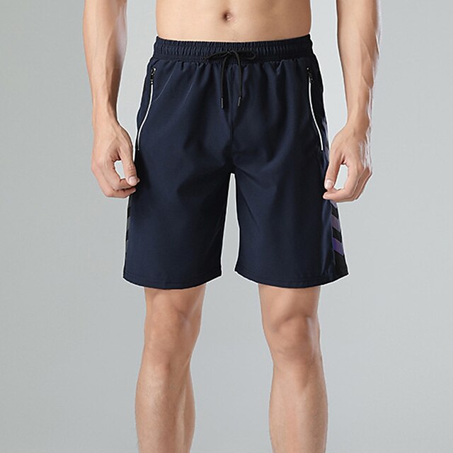 

Men's Casual / Sporty Workout Shorts Pocket Elastic Waist Short Pants Sports Outdoor Daily Micro-elastic Solid Color Comfort Breathable Mid Waist ArmyGreen Black Light Grey Royal Blue L XL XXL 3XL